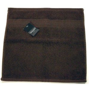 TAHARI  HOME Collection CHOCOLATE BROWN Small WASH Towel CLOTH